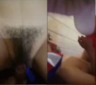 Janda Mendesah Keenakan Goyangin Pacar Baru